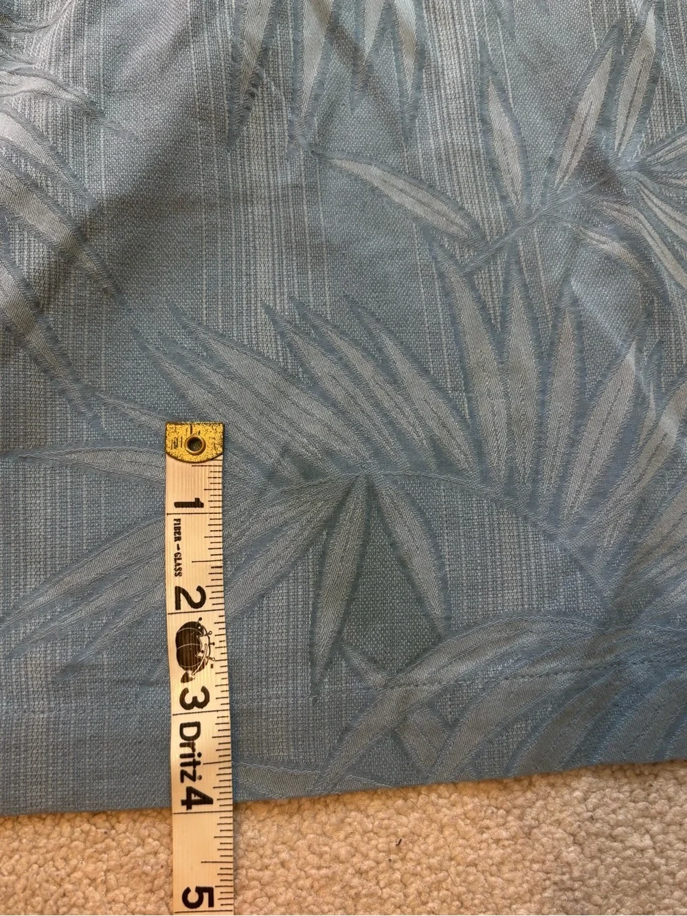Tommy Bahama Men's Light Blue Palm Pattern Button-down XL